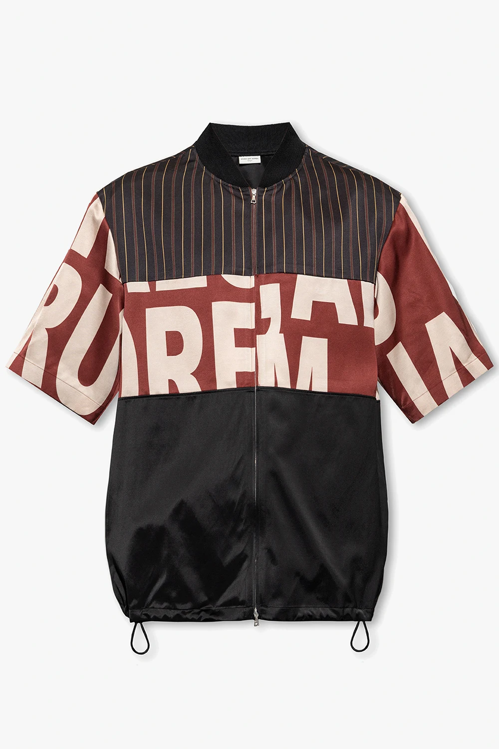 Short-sleeved sweatshirt