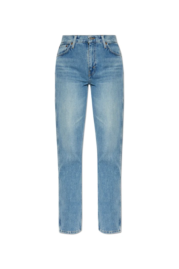 BLAU Jeans mit geradem Bein