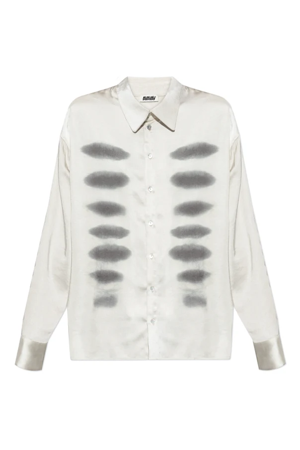 BIAŁY  Koszula typu ‘oversize’