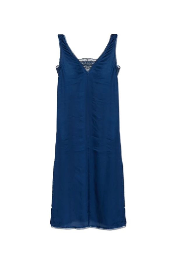 MARINEBLAU Satinkleid „Renzo“