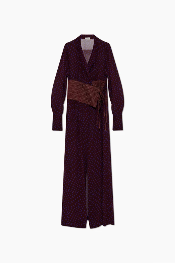 FIOLETOWY Sukienka `Cebeau Long`