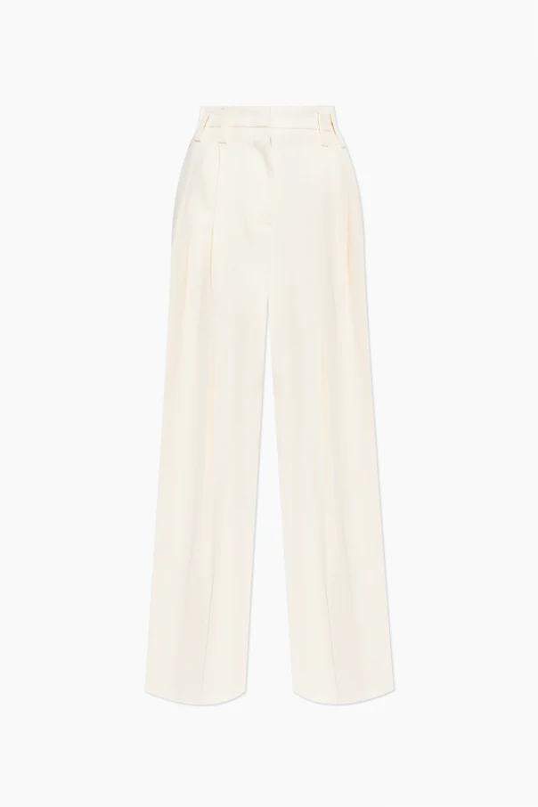 CREME Bügelfaltenhose mit Abnähern
