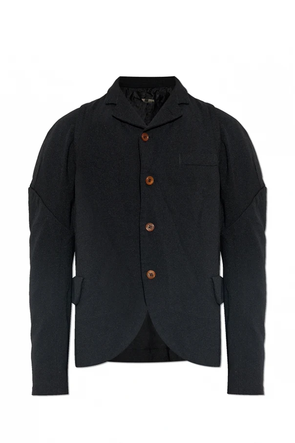 SCHWARZ Blazer mit Taschen