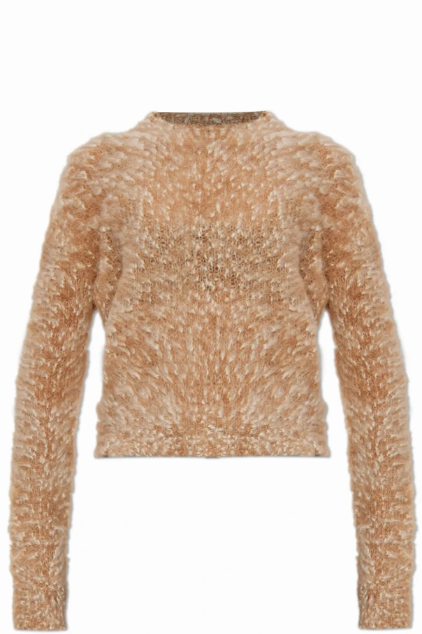 BEIGE Pullover mit Rundhalsausschnitt