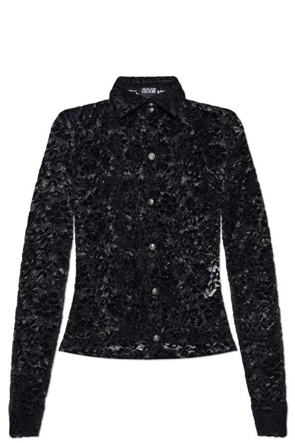 BLACK Lace shirt