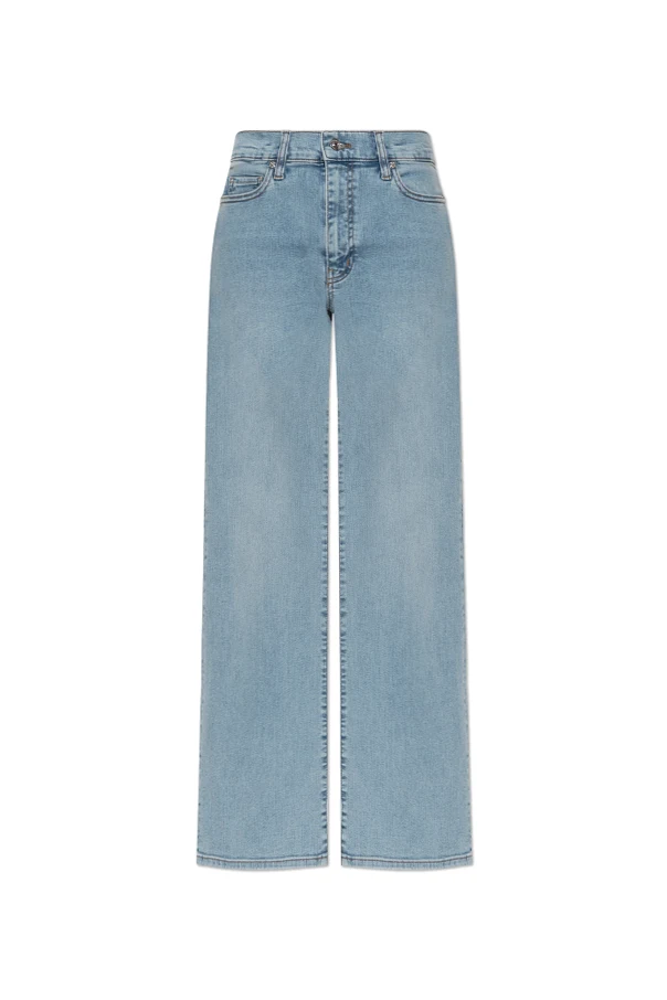 light blue Wide-leg jeans