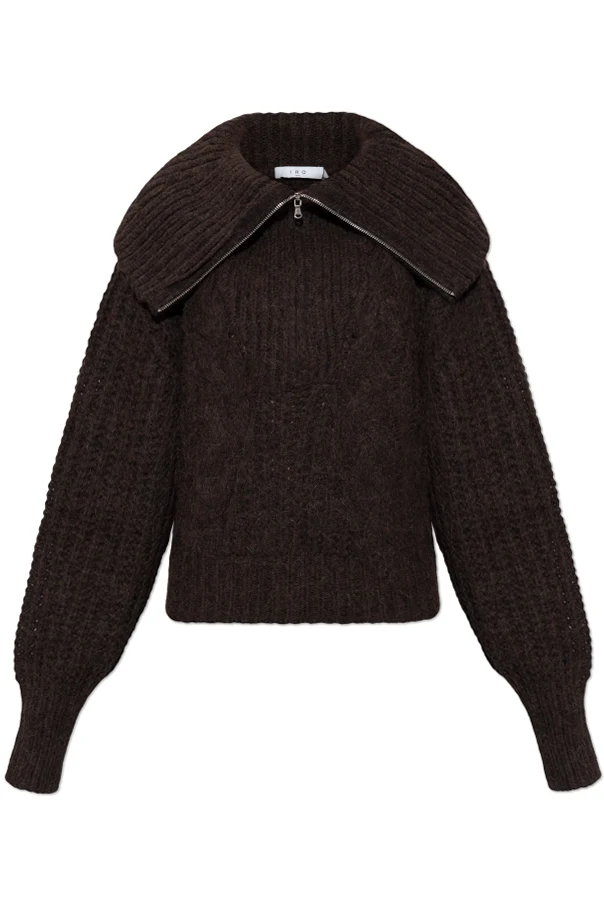 BRĄZOWY Sweter `Swana`