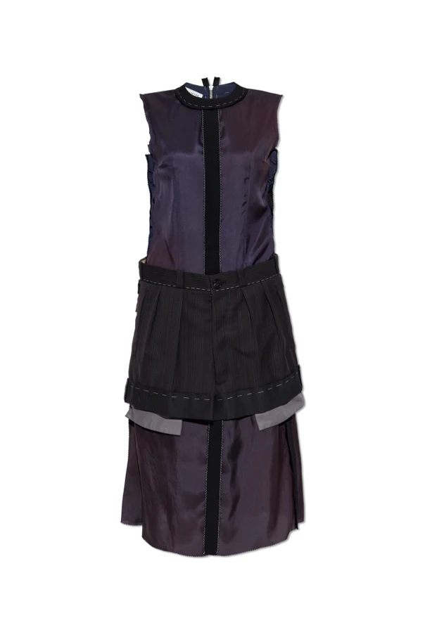 LILA Ärmelloses Kleid