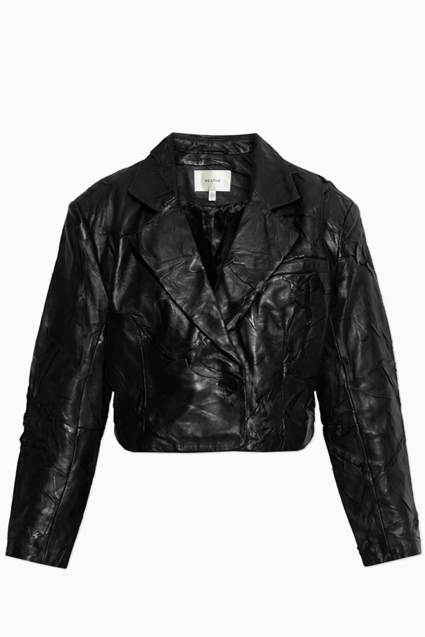 SCHWARZ Lederjacke „Gzmadisan“