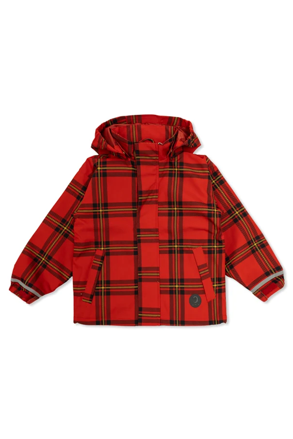 ROT Jacke mit Kapuze