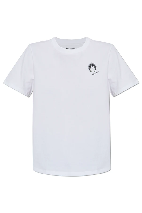 BIAŁY  T-shirt z nadrukiem