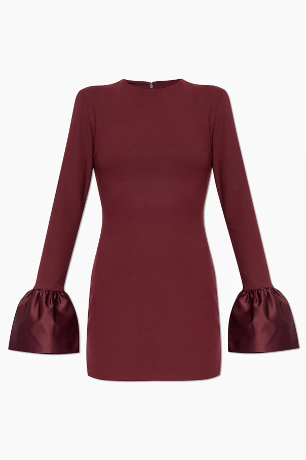 CZERWONY Sukienka z długimi rękawami