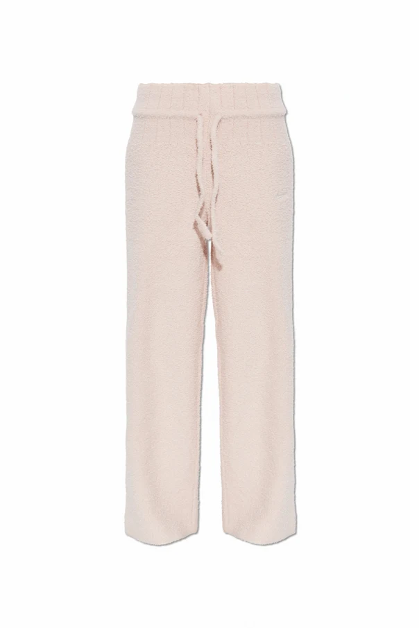 RÓŻOWY Spodnie typu `slim fit`