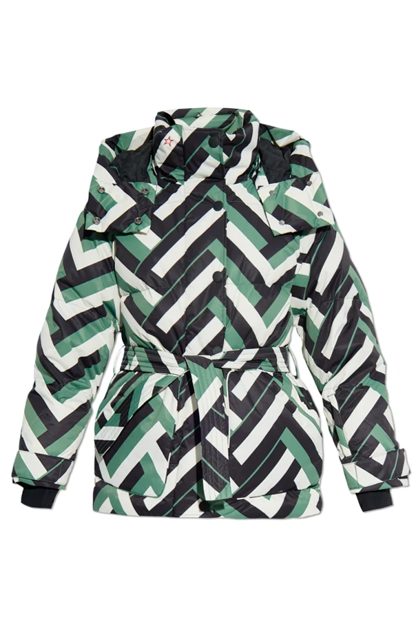 GREEN "Cortina" down ski jacket