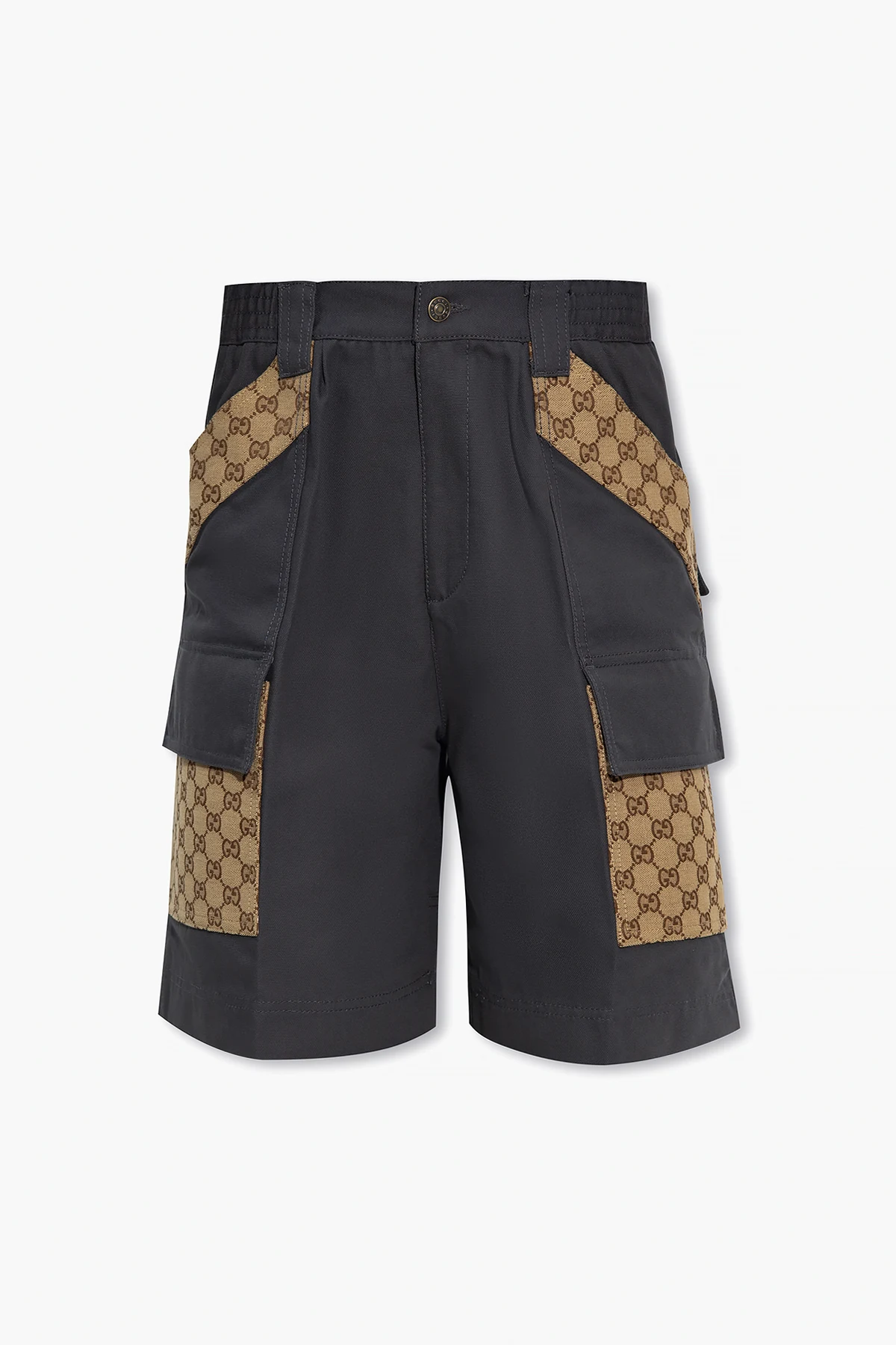 Shorts with monogram