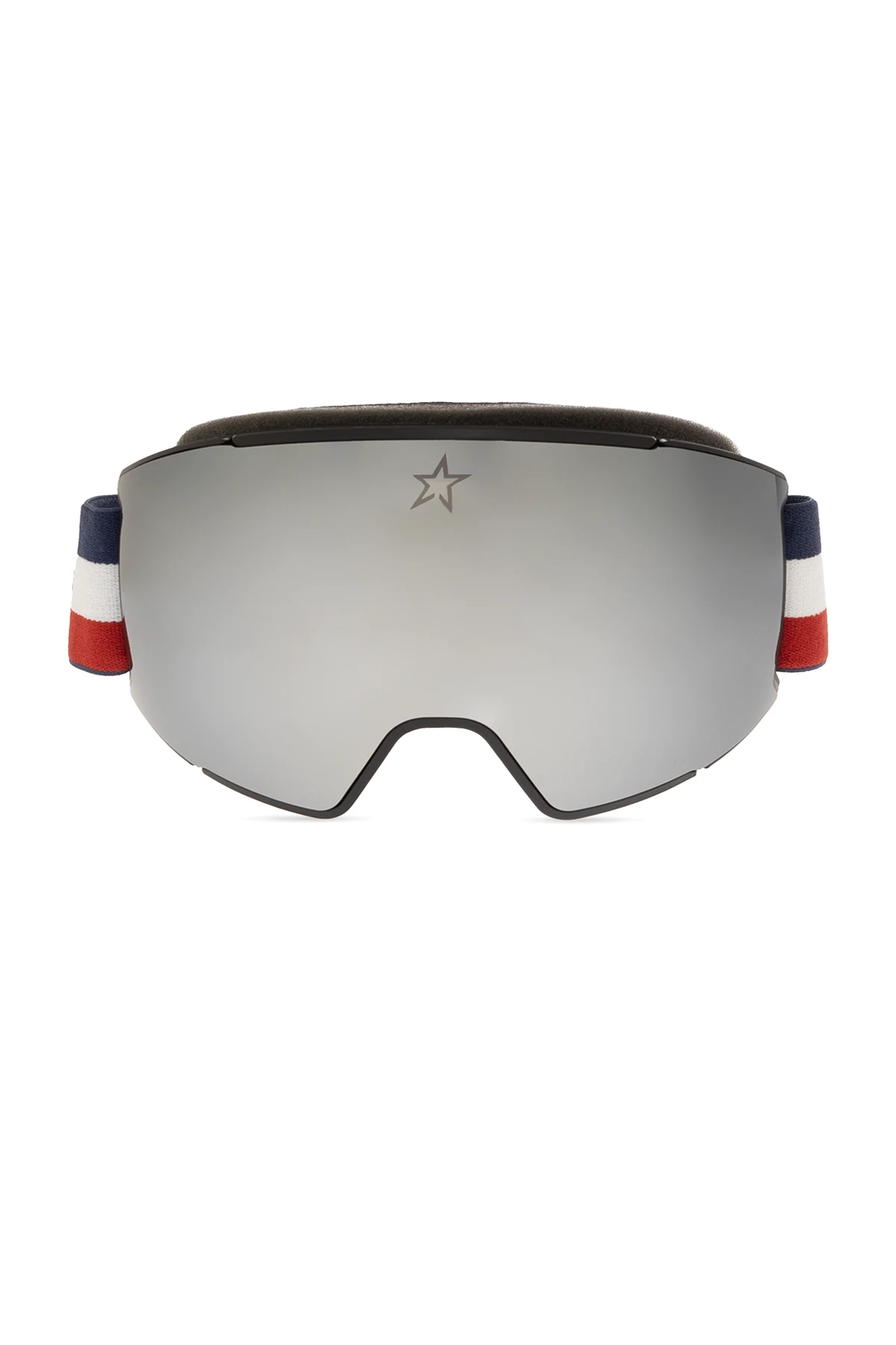 Ski goggles with logo