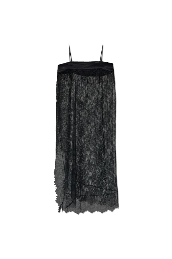 BLACK Lace dress "Roccolace"