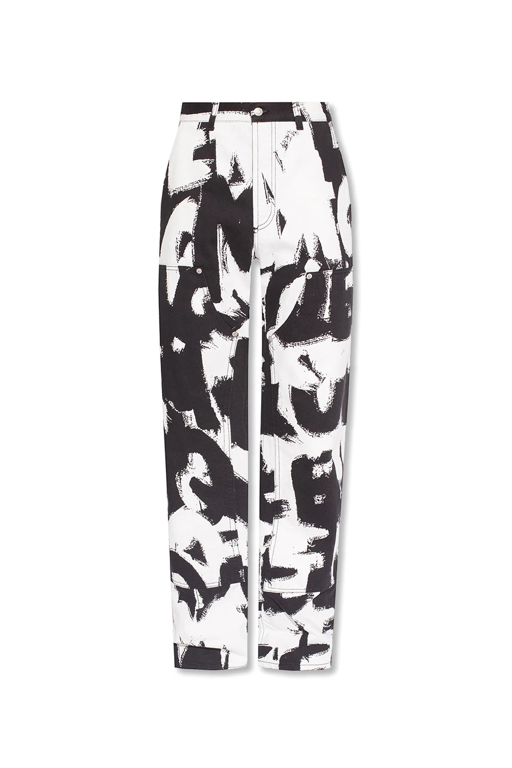 Patterned jeans