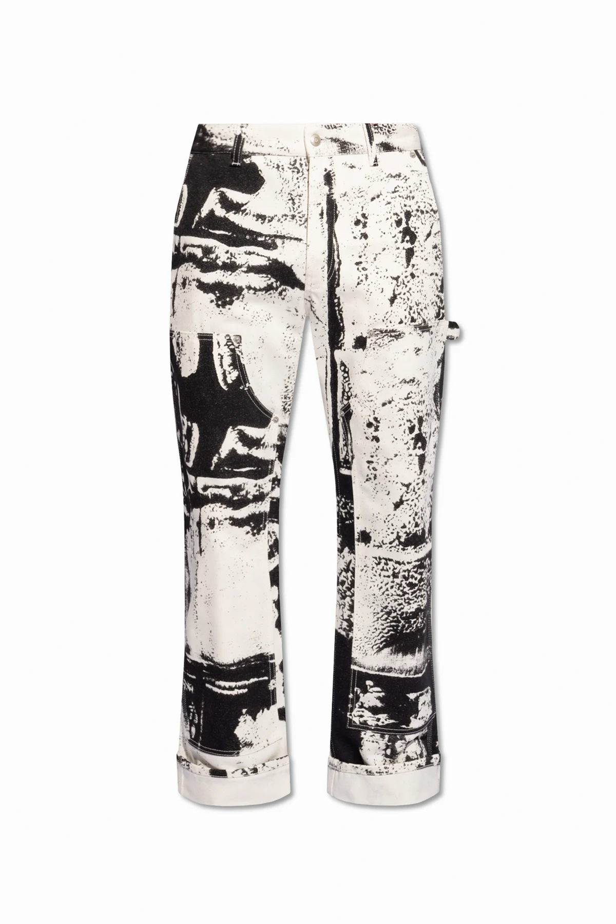 Printed jeans