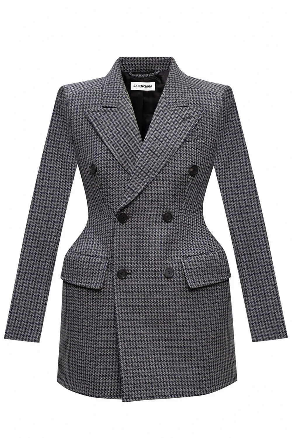 Checked blazer