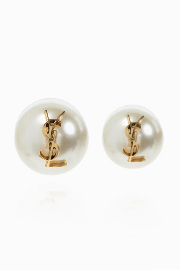 WEISS Logo earrings