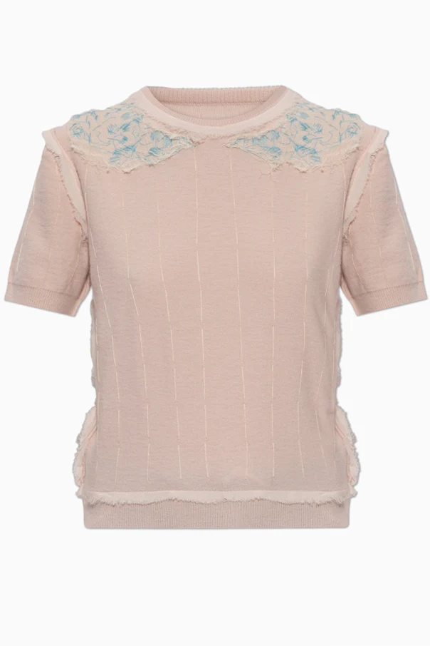 ROSA Wolltop mit "vintage"-Effekt