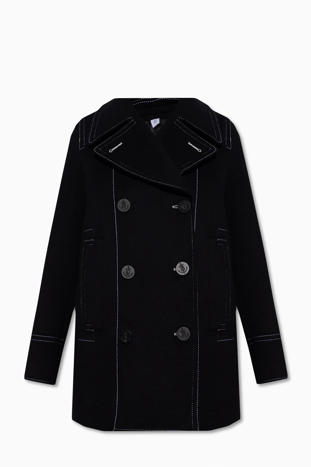 Double-breasted coat
