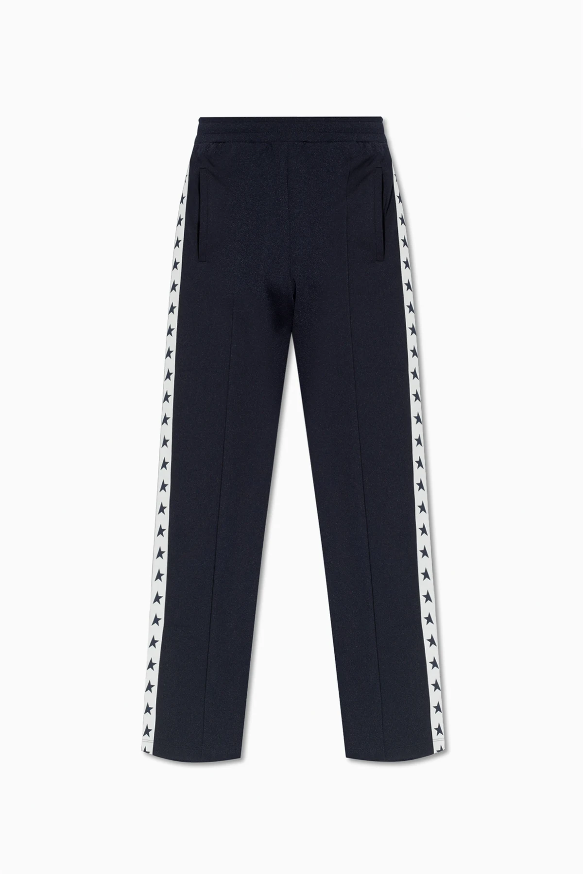 Trousers with logo