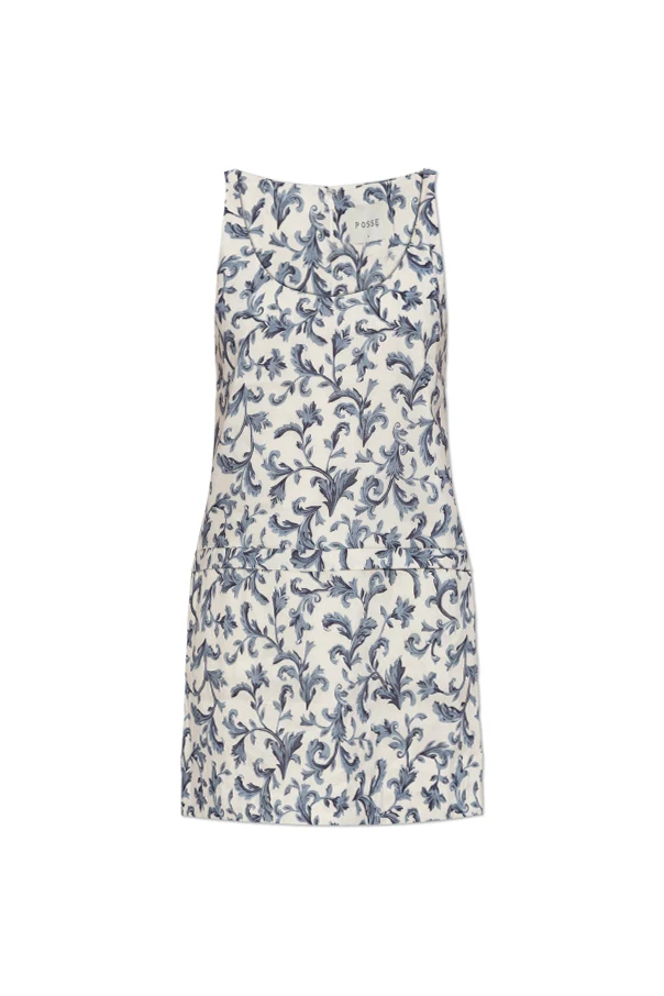 cream Rue Shift Mini Dress