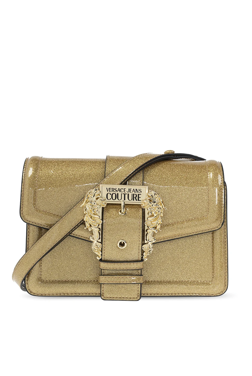 Glittered bag with logo