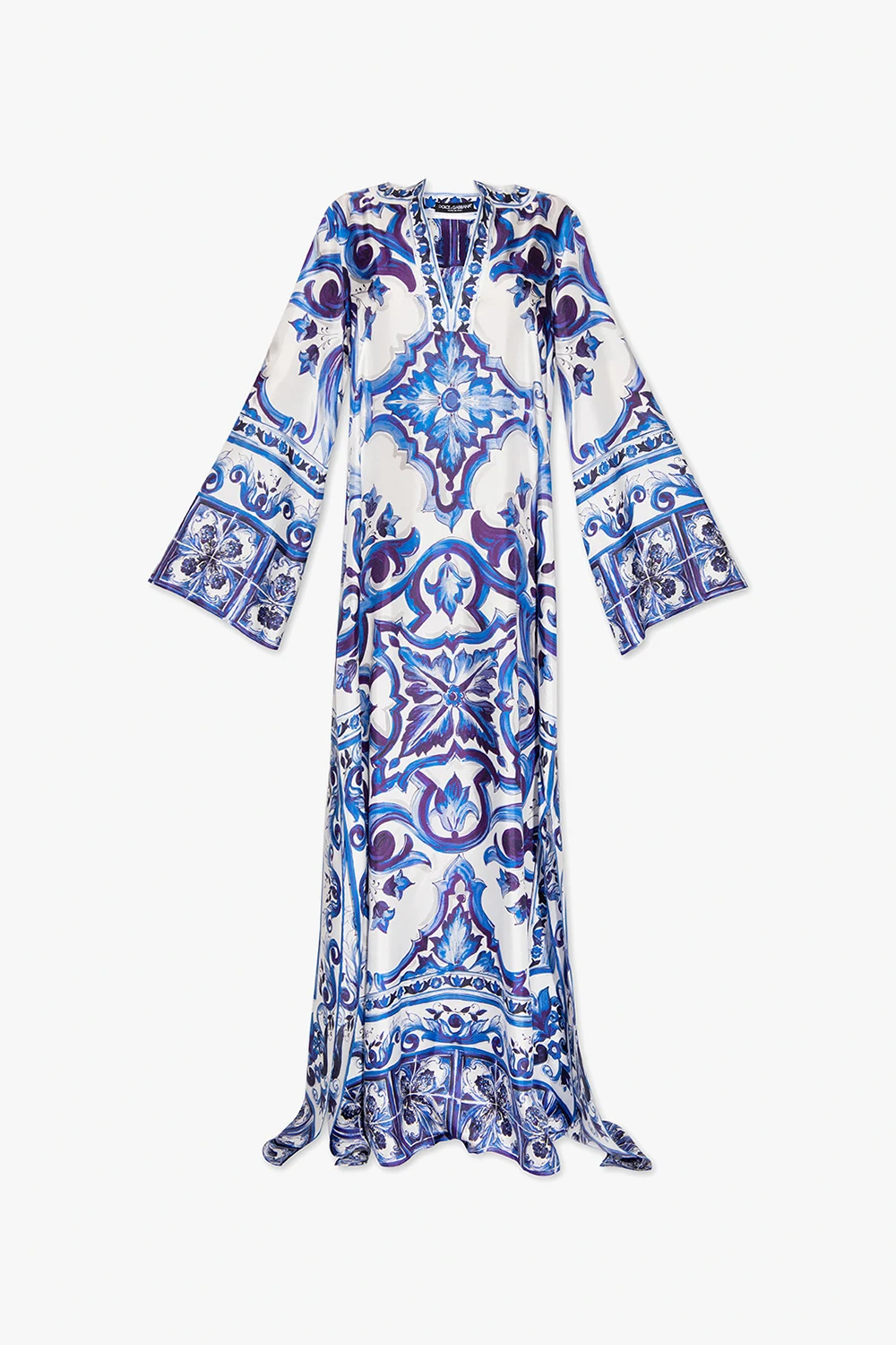 Long patterned dress