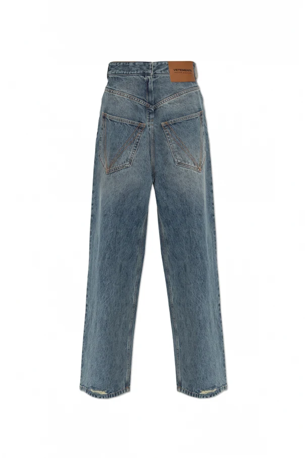 BLUE Jeans with 'vintage' effect
