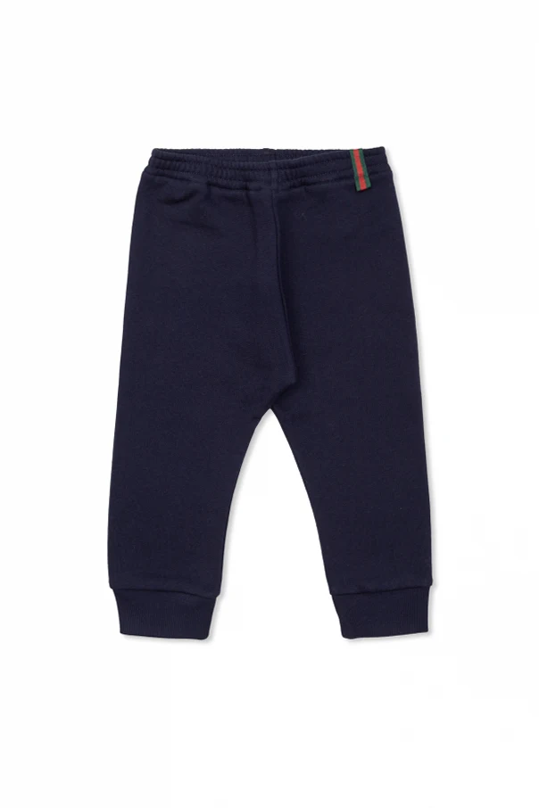 NAVY BLUE Cotton sweatpants