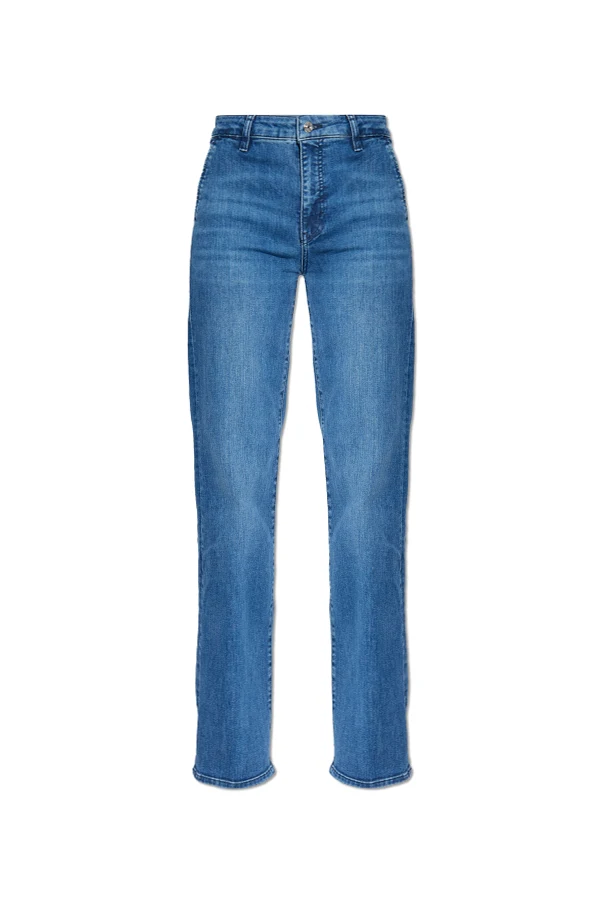 BLUE Straight-leg jeans