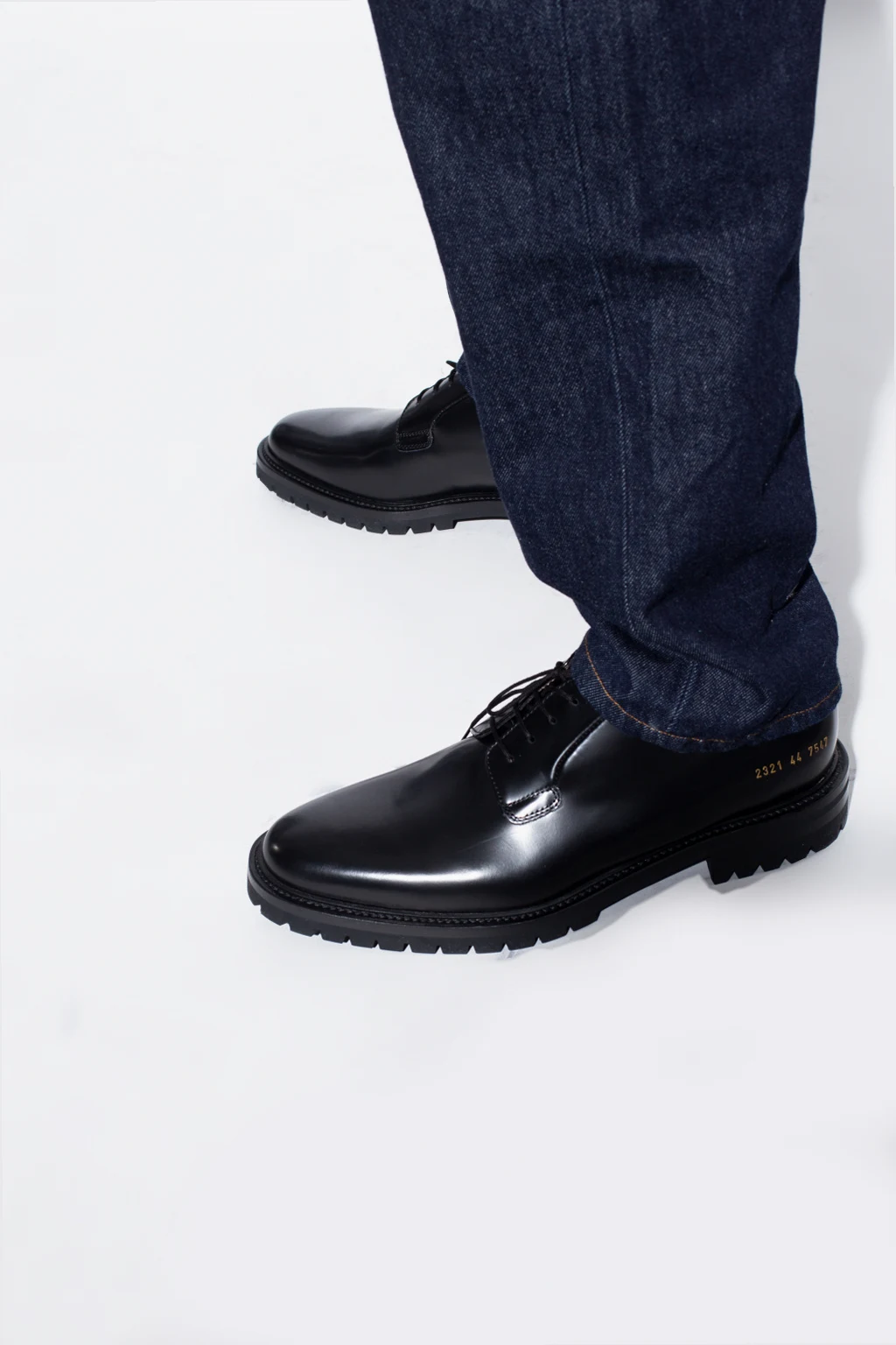 Leather ‘Derby’ shoes