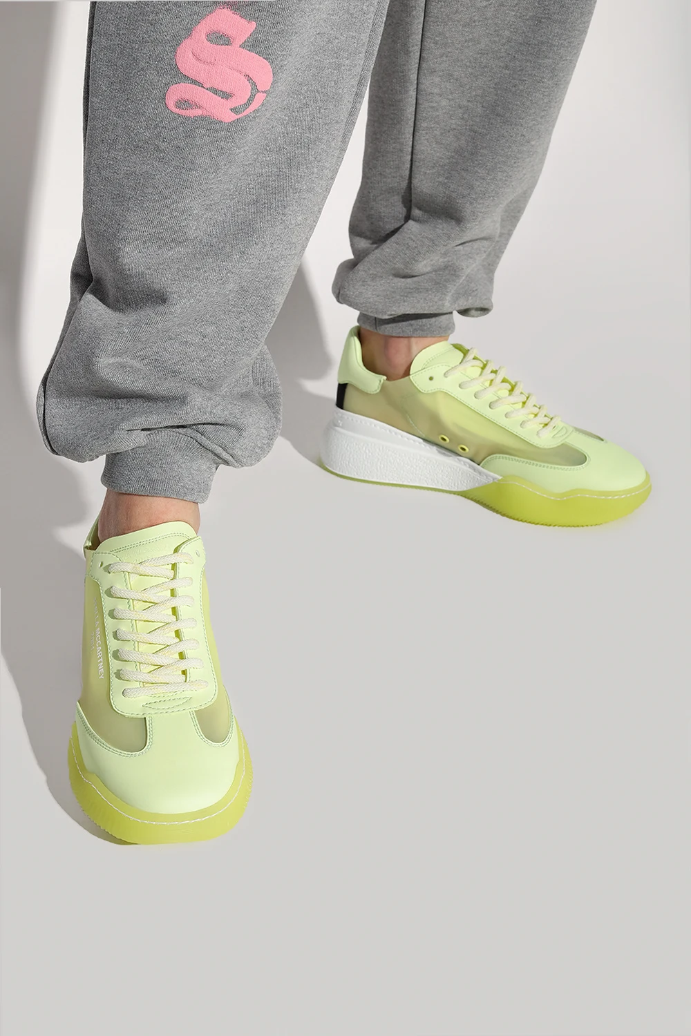 Semi-transparent sneakers