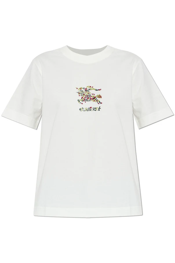 WHITE T-shirt with print