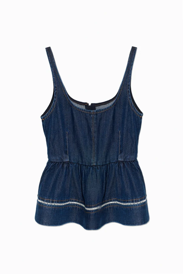 NAVY BLUE Top `Rulst`
