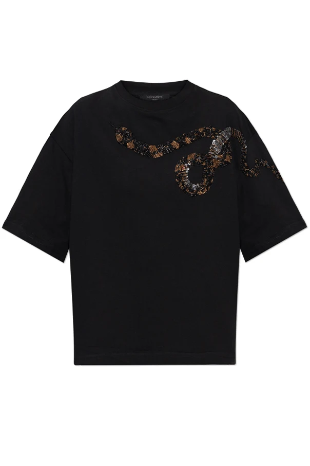 BLACK T-shirt "Ouros"