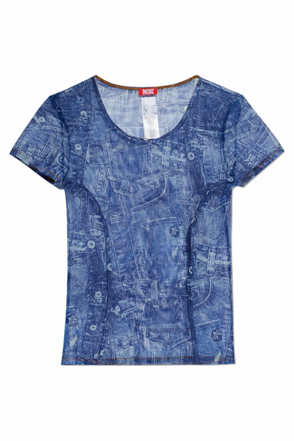 NIEBIESKI Top `KASIA-DNM`