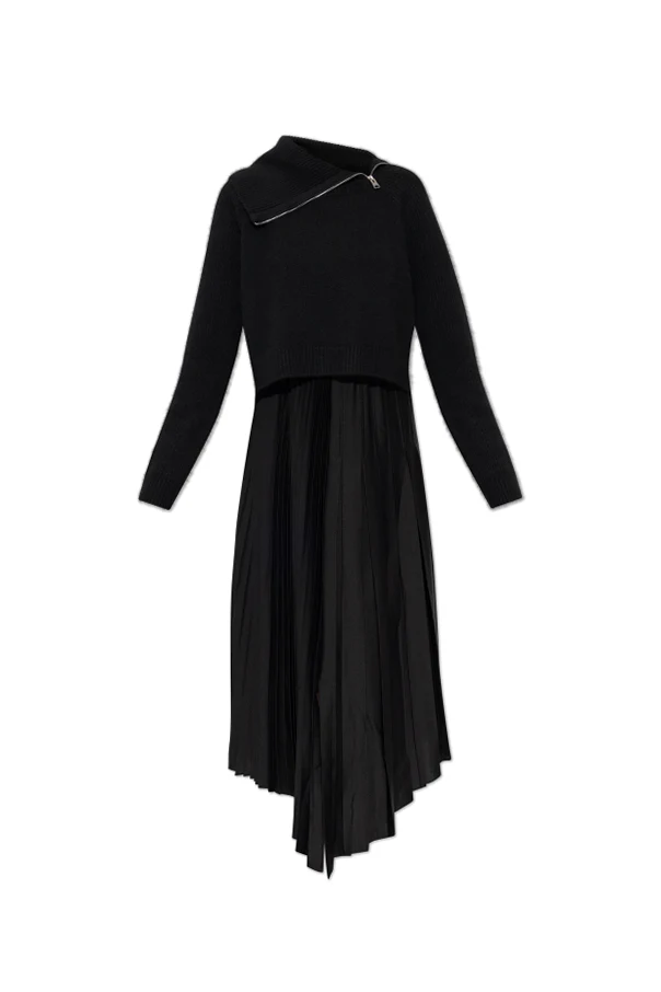 BLACK Two-piece dress "Jax"