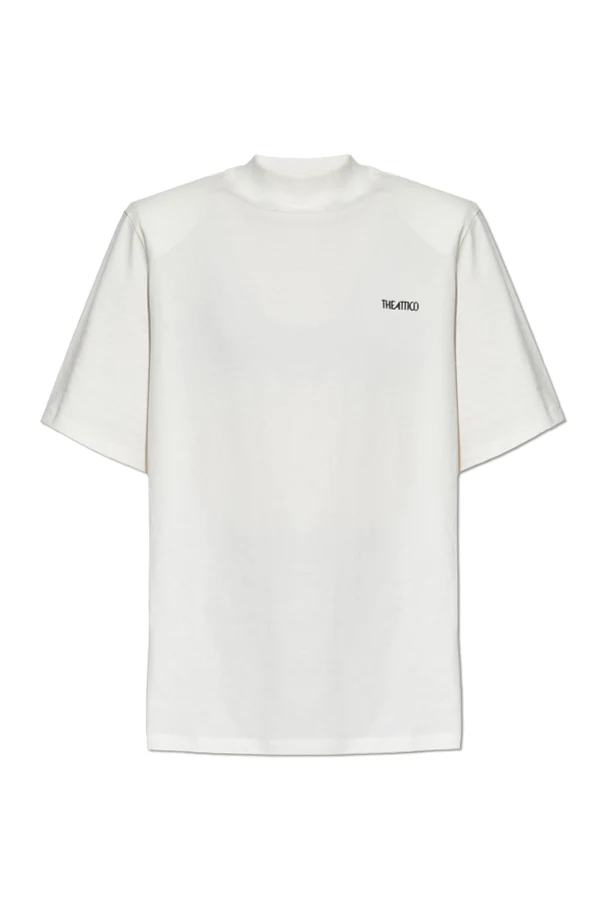 WEISS T-Shirt mit Logo