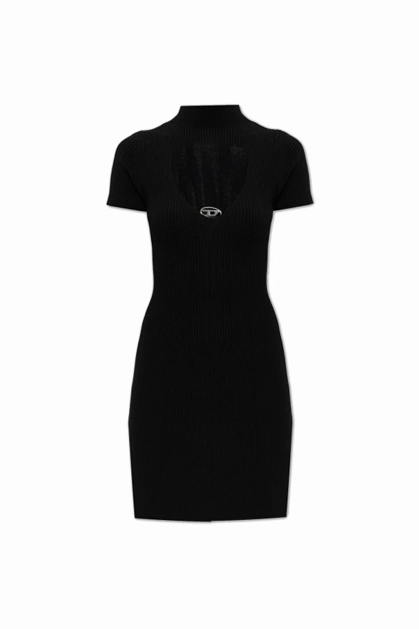 SCHWARZ Wollkleid ‘M-OLYMPE’