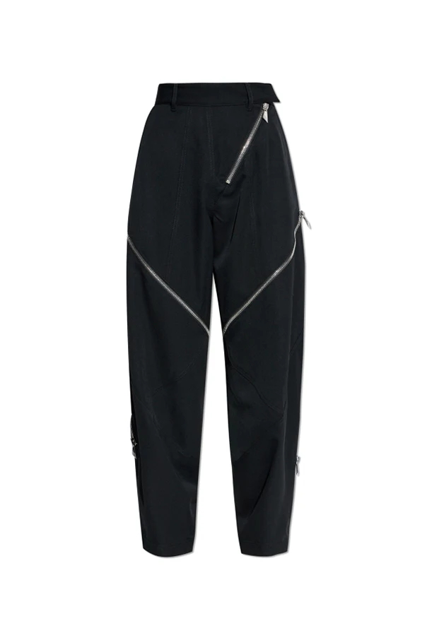 BLACK Wool pants