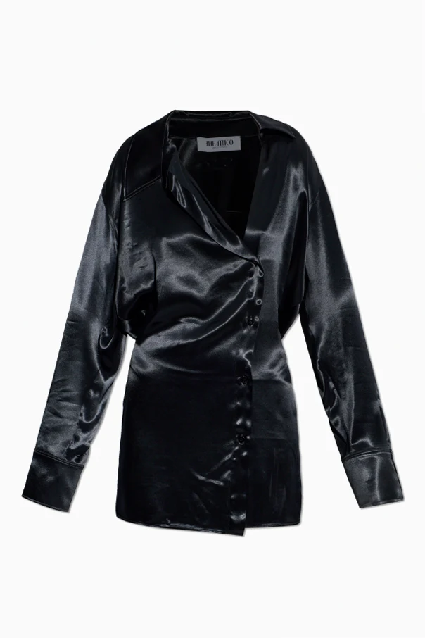 SCHWARZ Hemdblusenkleid