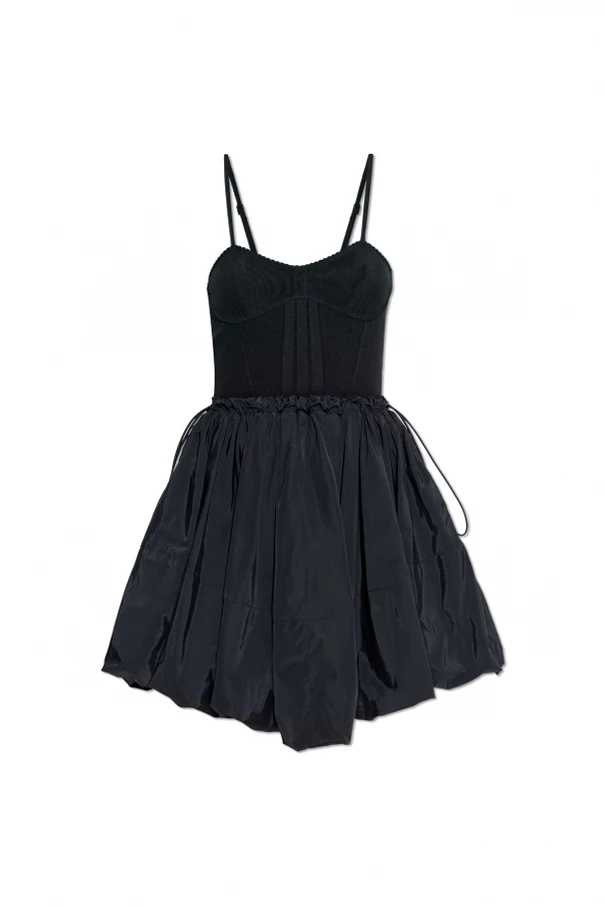 SCHWARZ Trägerkleid