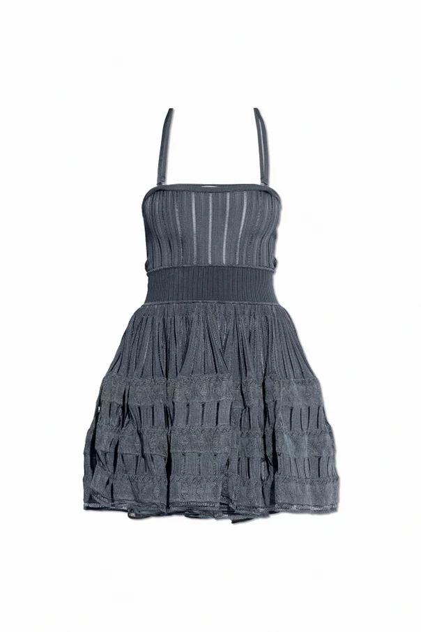 MARINEBLAU Kurzes Kleid mit Trägern