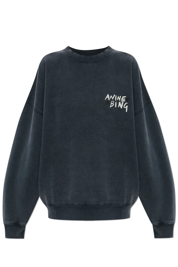 GRAU Sweatshirt mit Logo