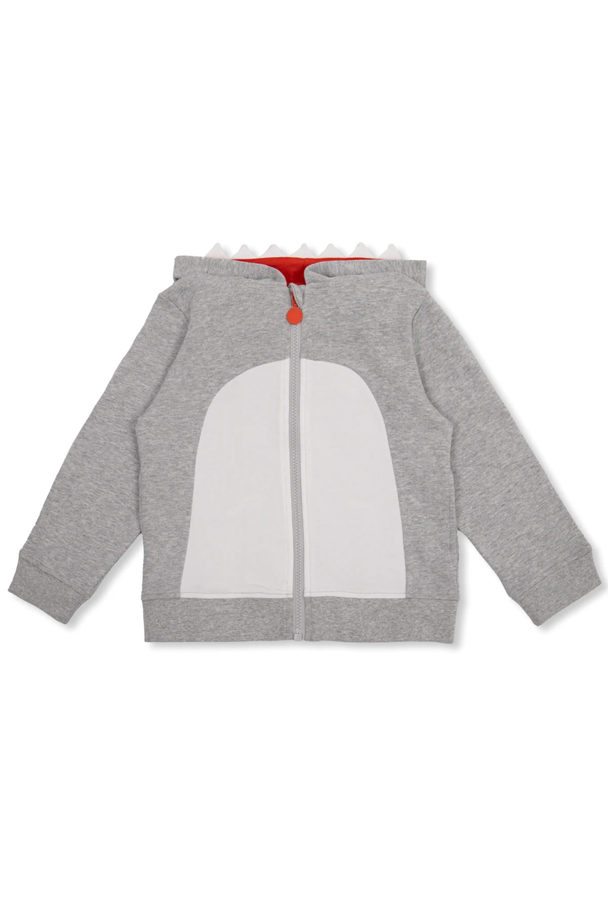 Hoodie with shark motif