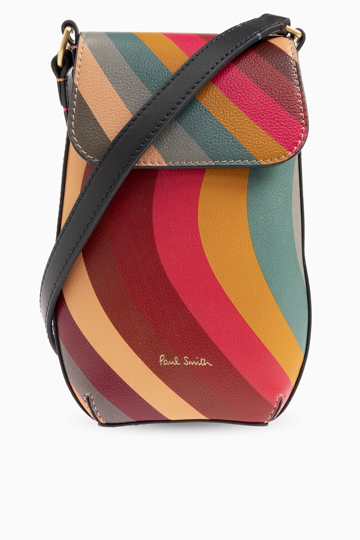 Shoulder bag with logo